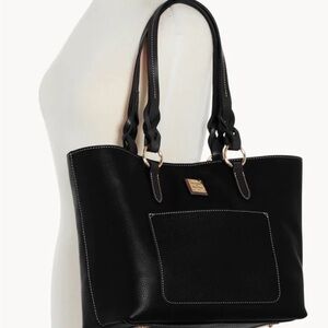 Dooney & Bourke Black Leather Tammy Tote: R1312BB